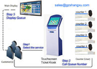 無制限の銀行支店22のインチLCDの電子待ち行列管理システム
