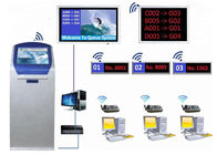 補助的なサービス メニュー無線列システム切符ディスペンサーのキオスク システム