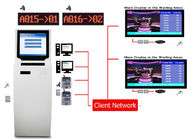 EQMS 銀行およびテレコム ショップ向け自動ワイヤレス キュー管理ディスプレイ システム券売機