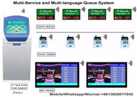 QMSのサービス センター列の発券システム