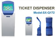 切符ディスペンサーのキオスクの自動待ち行列管理システム