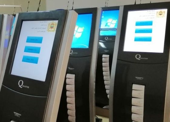 QMS 発券キオスクの病院の待ち行列システム Windows 7 完全に構成可能