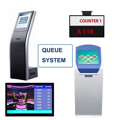 銀行サービス カウンター Q システム チケット番号 発呼機 キュー管理 待機システム